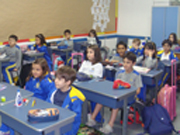 Liderados pela professora Karin Pucci, os alunos j esto trabalhando em velocidade mxima.