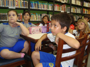 Os jovens descobriram que o Rio Branco tem um lugar muito bom para estudar