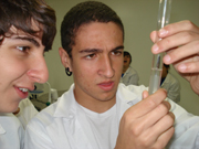 Os alunos concluram os estudos sobre metabolismo de controle e cidos nucleicos
