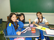 O objetivo da atividade era consolidar o que foi estudado em classe