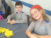 Atravs do jogo puderam compreender vrios conceitos aprendidos em classe.