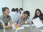 O objetivo da atividade era retomar o conceito do 