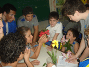Aula promove o estudo dos vegetais e interao das classes